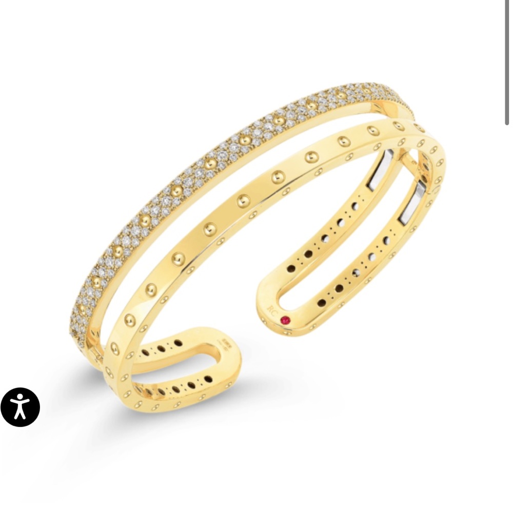 Authentic 18k Roberto coin bracelet